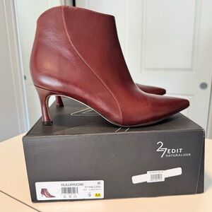 Naturalizer Felix Women's Cappuccino Heeled Booties